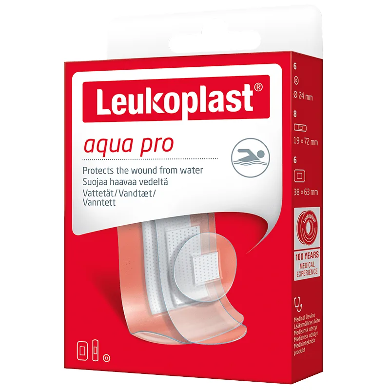 Leukoplast AquaPro 20 st olika storlekar från Leukoplast – köp hos Apotek Hjärtat