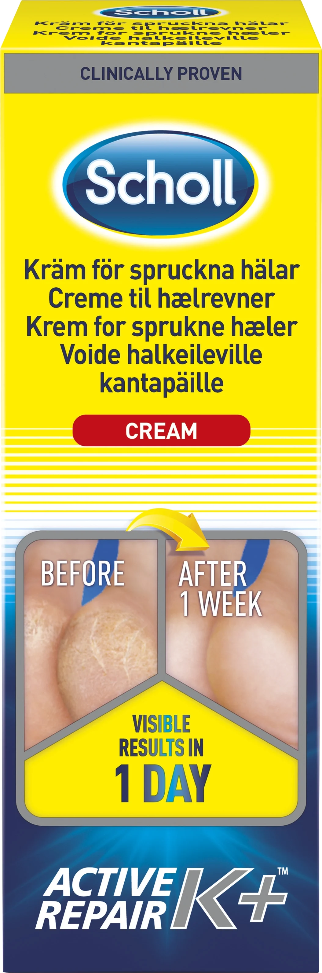 Scholl Active Repair K+ 60 ml från Scholl – köp hos Apotek Hjärtat