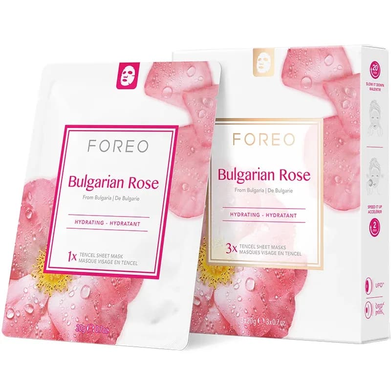 FOREO Farm To Face Bulgarian Rose Sheet Mask 3 st från Foreo – köp hos Apotek Hjärtat
