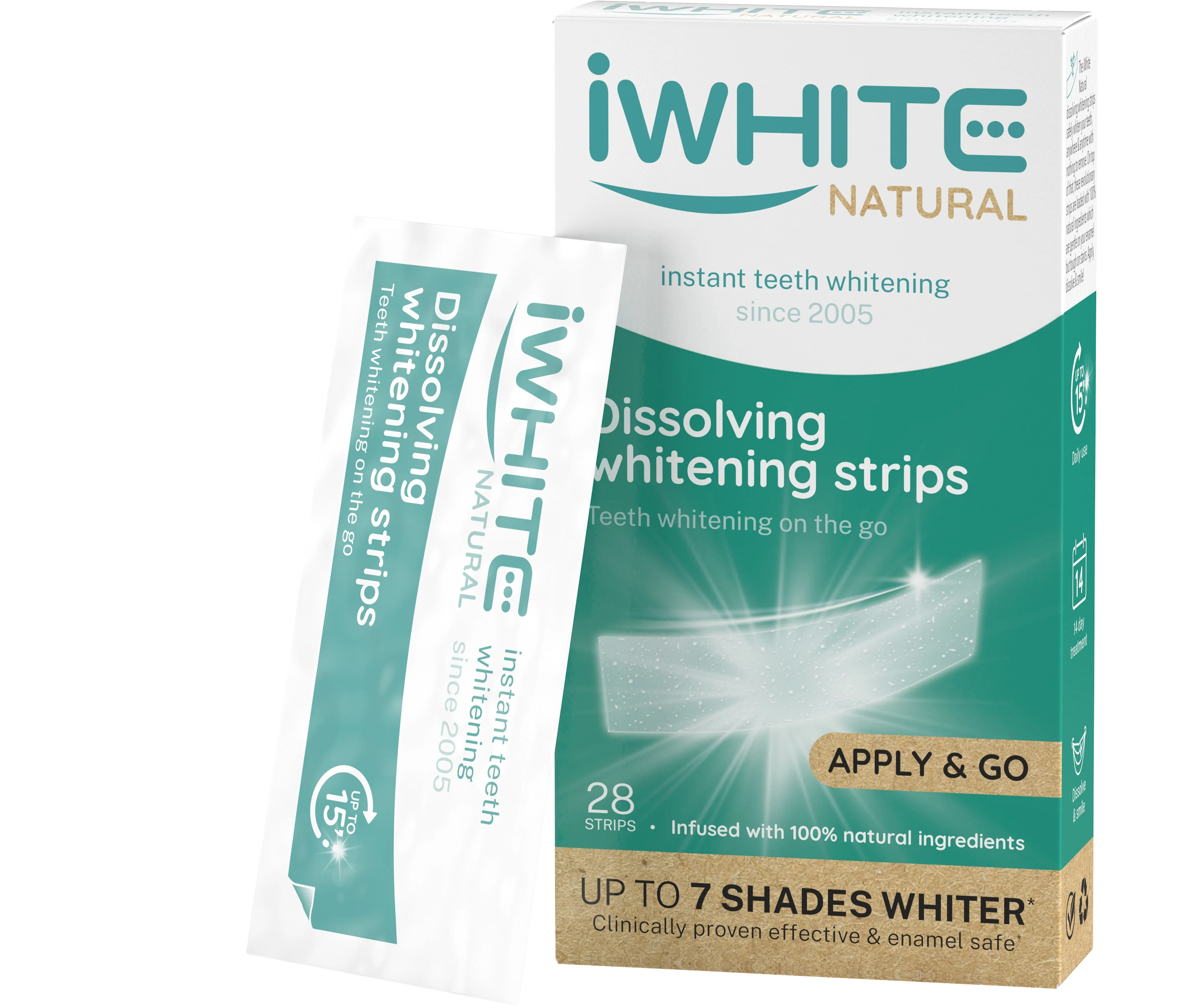 iWhite Natural Dissolving Strip från Iwhite – köp hos Apotek Hjärtat