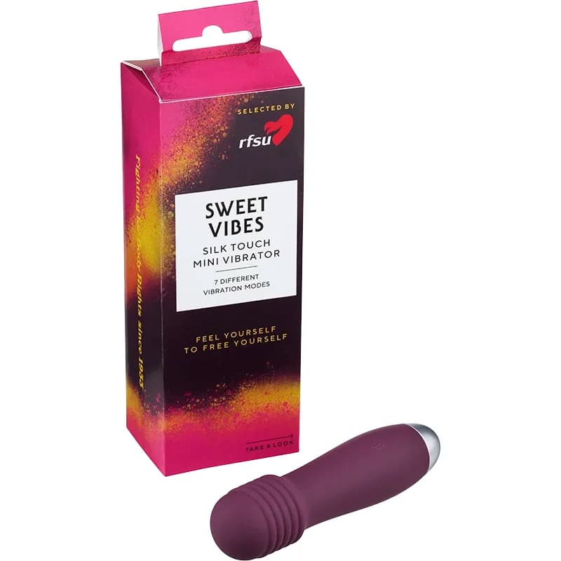 RFSU Sweet Vibes Silk Touch Mini Vibrator från RFSU – köp hos Apotek Hjärtat