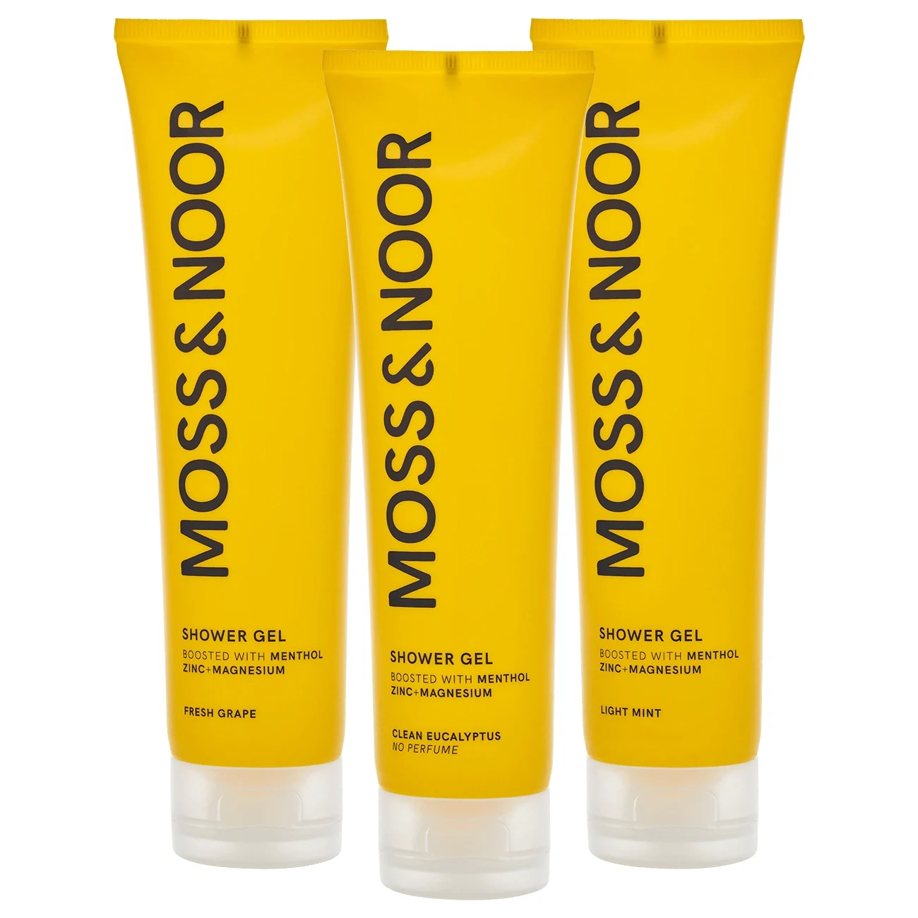 Moss & Noor After Workout Shower Gel Mixed 3-pack från Moss & Noor – köp hos Apotek Hjärtat