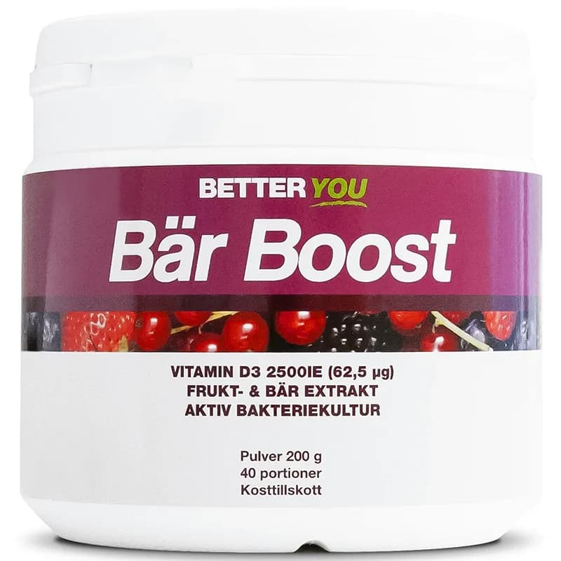 Better You Bär Boost Pulver Naturell 200 g från Better You - köp hos Apotek Hjärtat