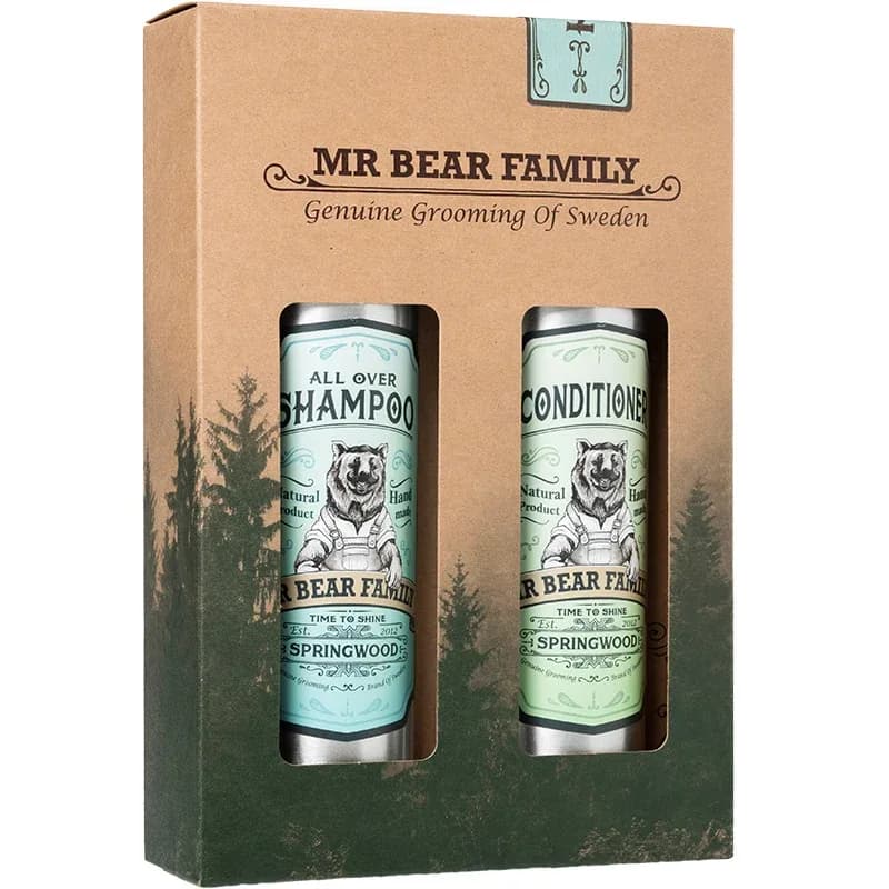 Mr Bear Family Kit - Shampoo & Conditioner 250 + 250 ml från Mr Bear Family – köp hos Apotek Hjärtat