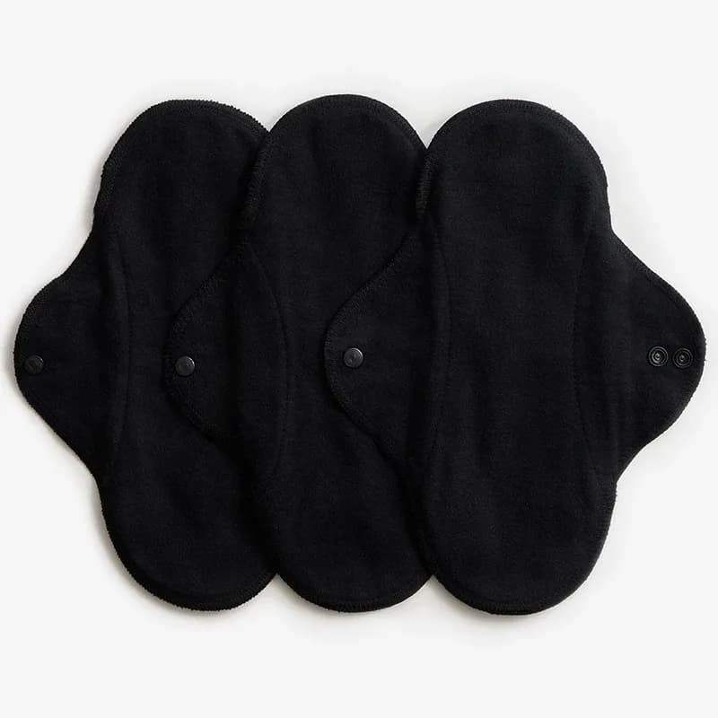 ImseVimse Sanitary Pads Classic Regular Black 3-pack från ImseVimse – köp hos Apotek Hjärtat