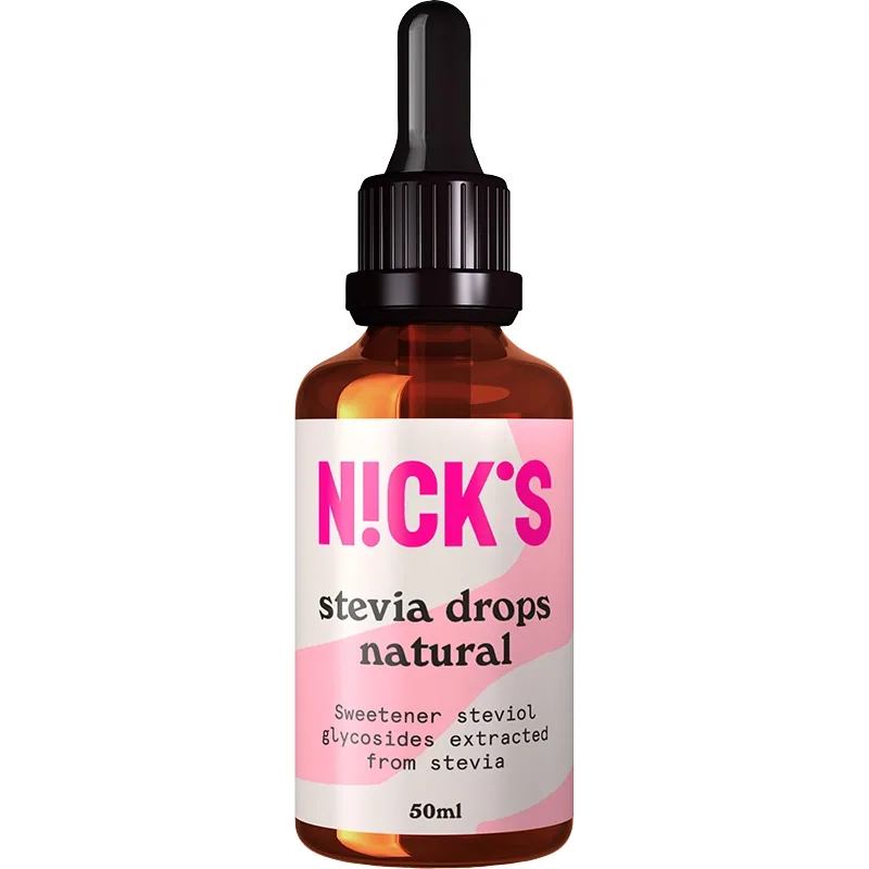 NICK'S Natural Stevia Drops 50 ml från Nicks – köp hos Apotek Hjärtat