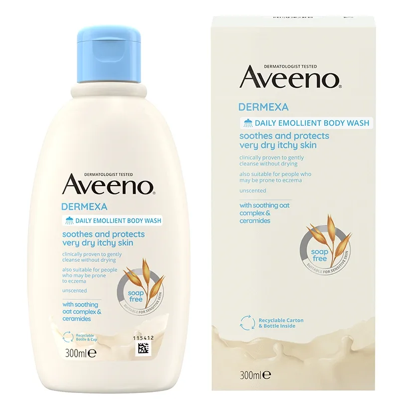 Aveeno Dermexa Daily Emollient Body Wash 300 ml från Aveeno – köp hos Apotek Hjärtat