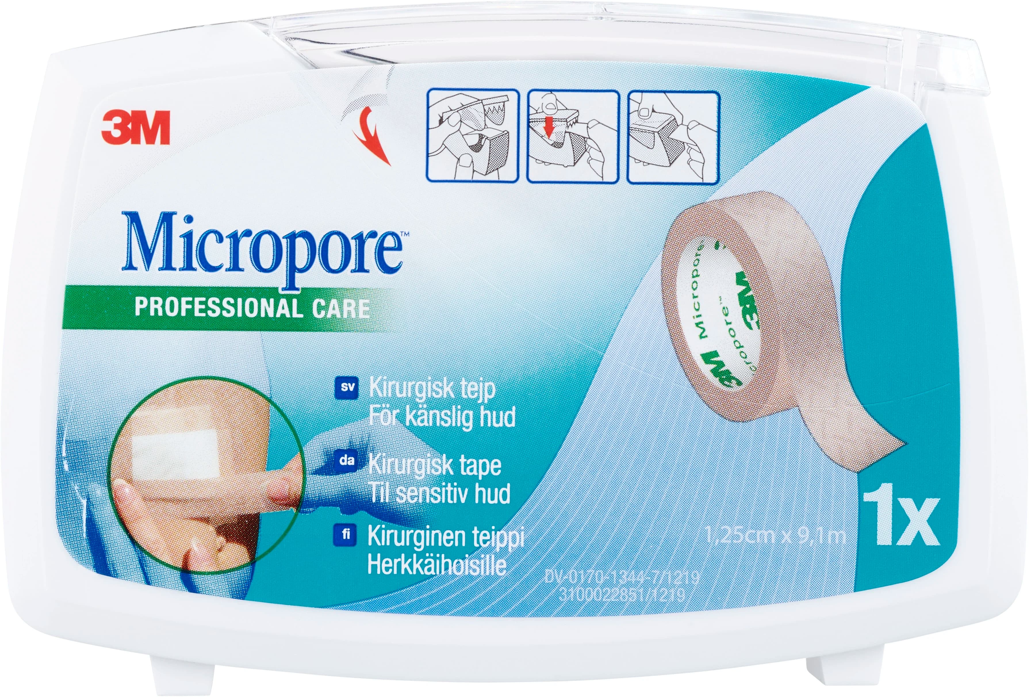 Micropore kirurgtejp brun 9,14 m x 1,25 cm 1 st från Micropore – köp hos Apotek Hjärtat