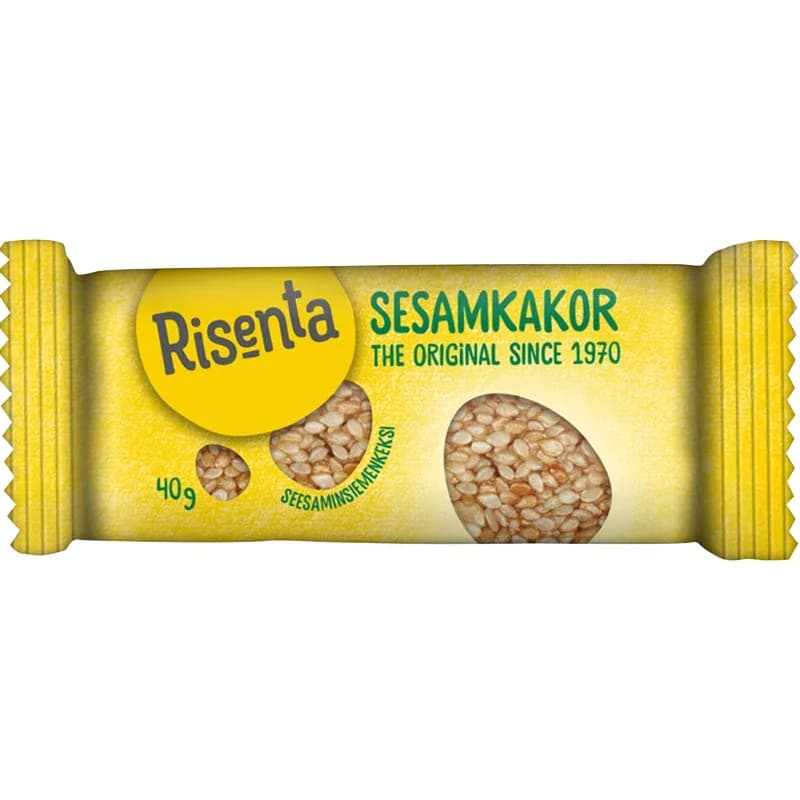 Risenta Sesamkakor Original 40 g från Risenta – köp hos Apotek Hjärtat