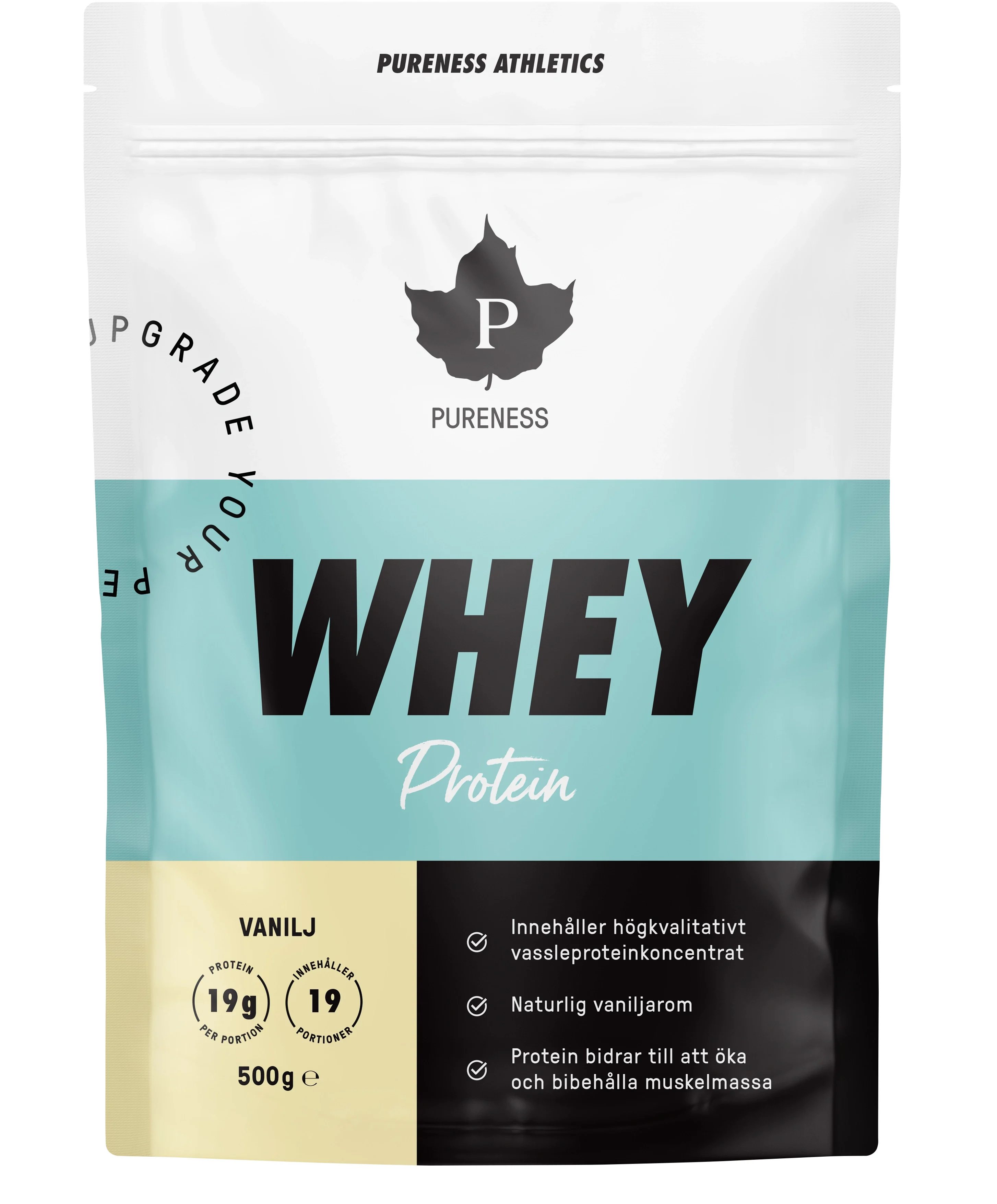 Pureness Athletics Whey Protein Vanilj 500 g från Pureness – köp hos Apotek Hjärtat