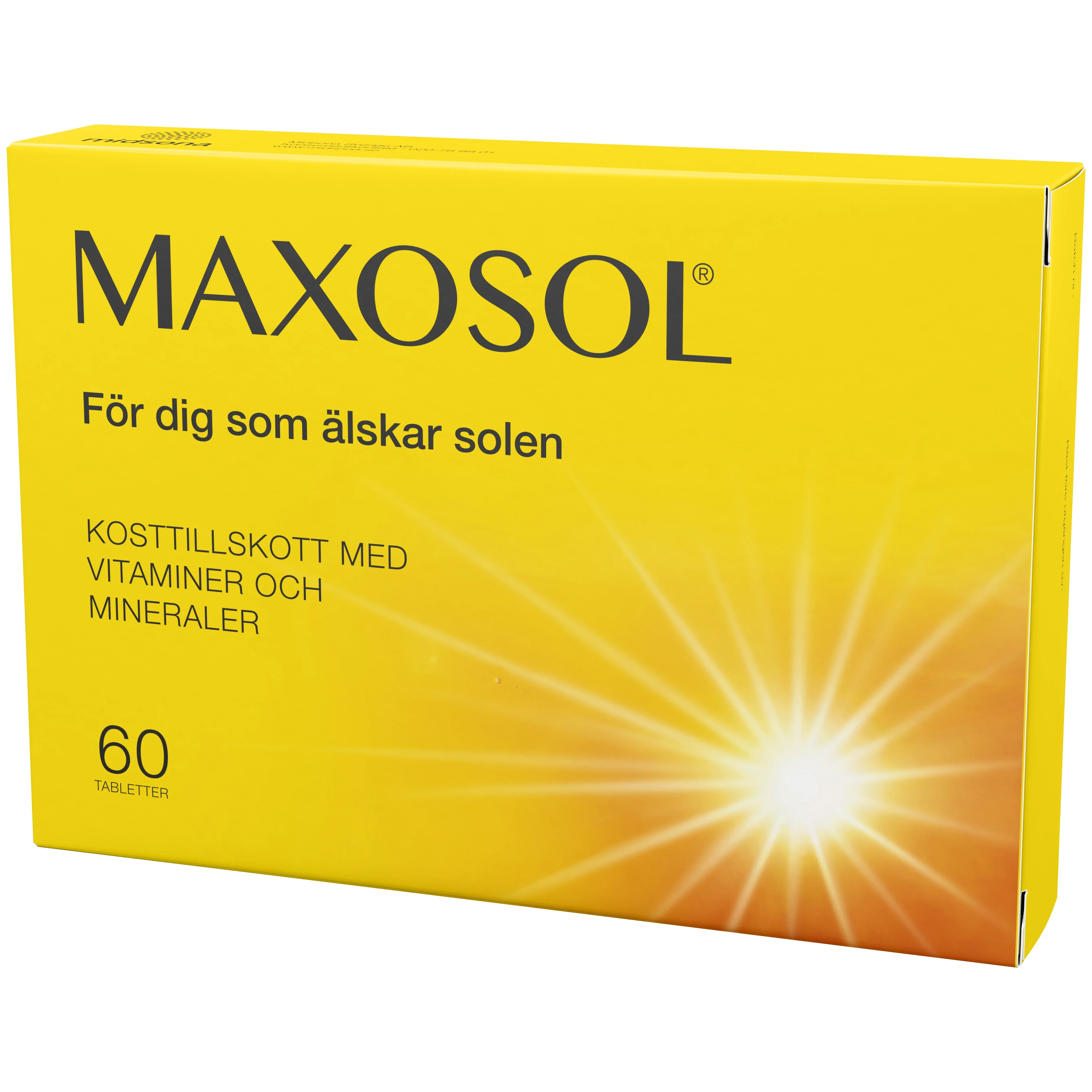 Maxosol tablett 60 st från Maxosol – köp hos Apotek Hjärtat