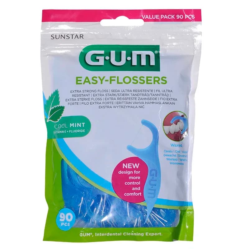 GUM EASY-FLOSSERS 90 st från GUM – köp hos Apotek Hjärtat