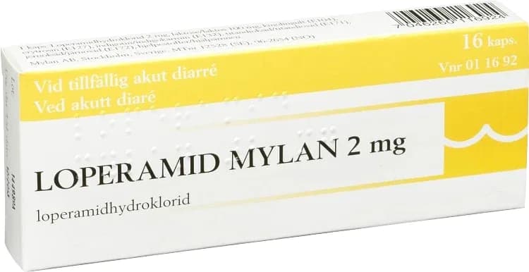Loperamid Mylan kapsel 2 mg 16 st från Mylan – köp hos Apotek Hjärtat