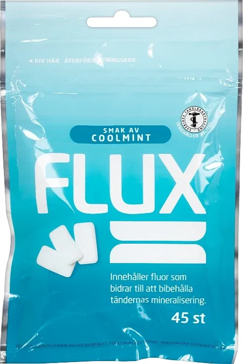 Flux tuggummi Cool Mint från Flux – köp hos Apotek Hjärtat