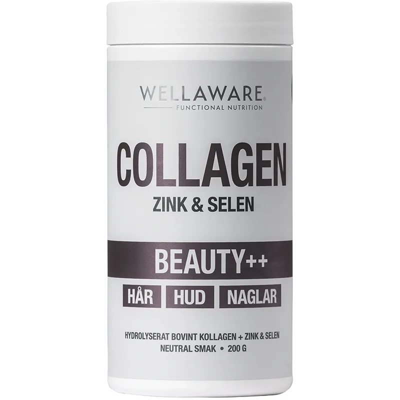 WellAware Collagen Zink & Selen Beauty++ 200 g från WellAware – köp hos Apotek Hjärtat