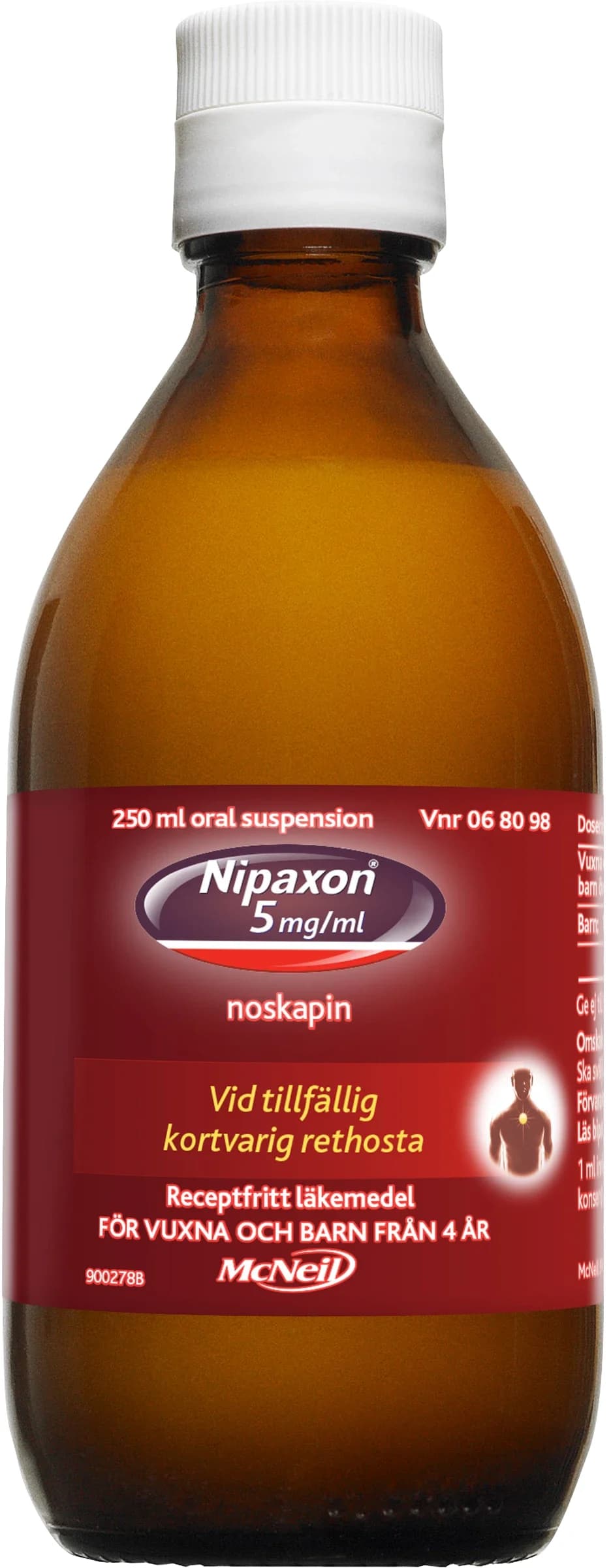 Nipaxon Oral Suspension 5 mg/ml 250 ml från Nipaxon – köp hos Apotek Hjärtat