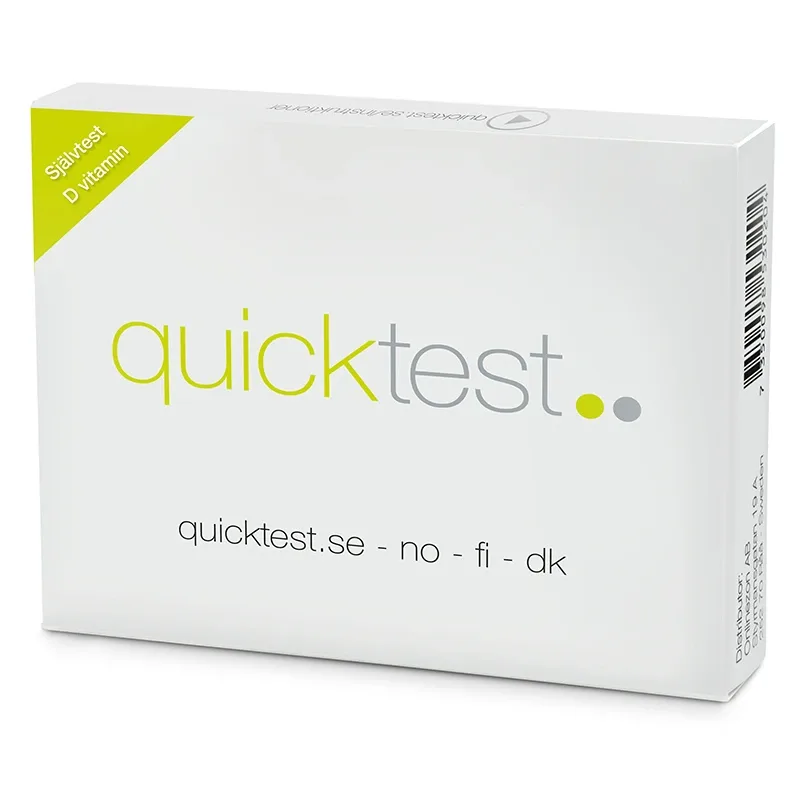 Quicktest D-Vitamin Självtest från Quicktest – köp hos Apotek Hjärtat