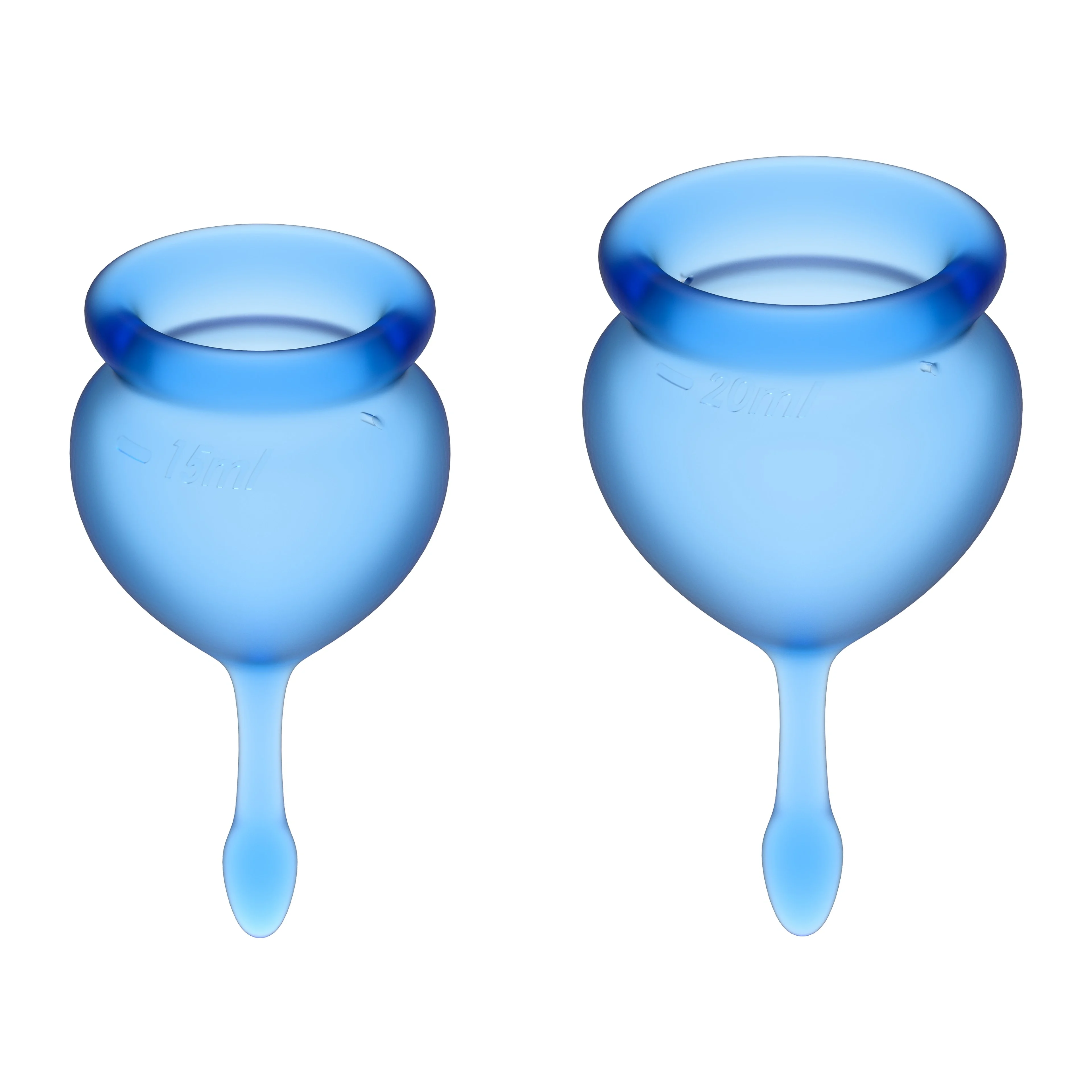 Satisfyer Feel Good Menstrual Cup Dark Blue 2 st från Satisfyer – köp hos Apotek Hjärtat