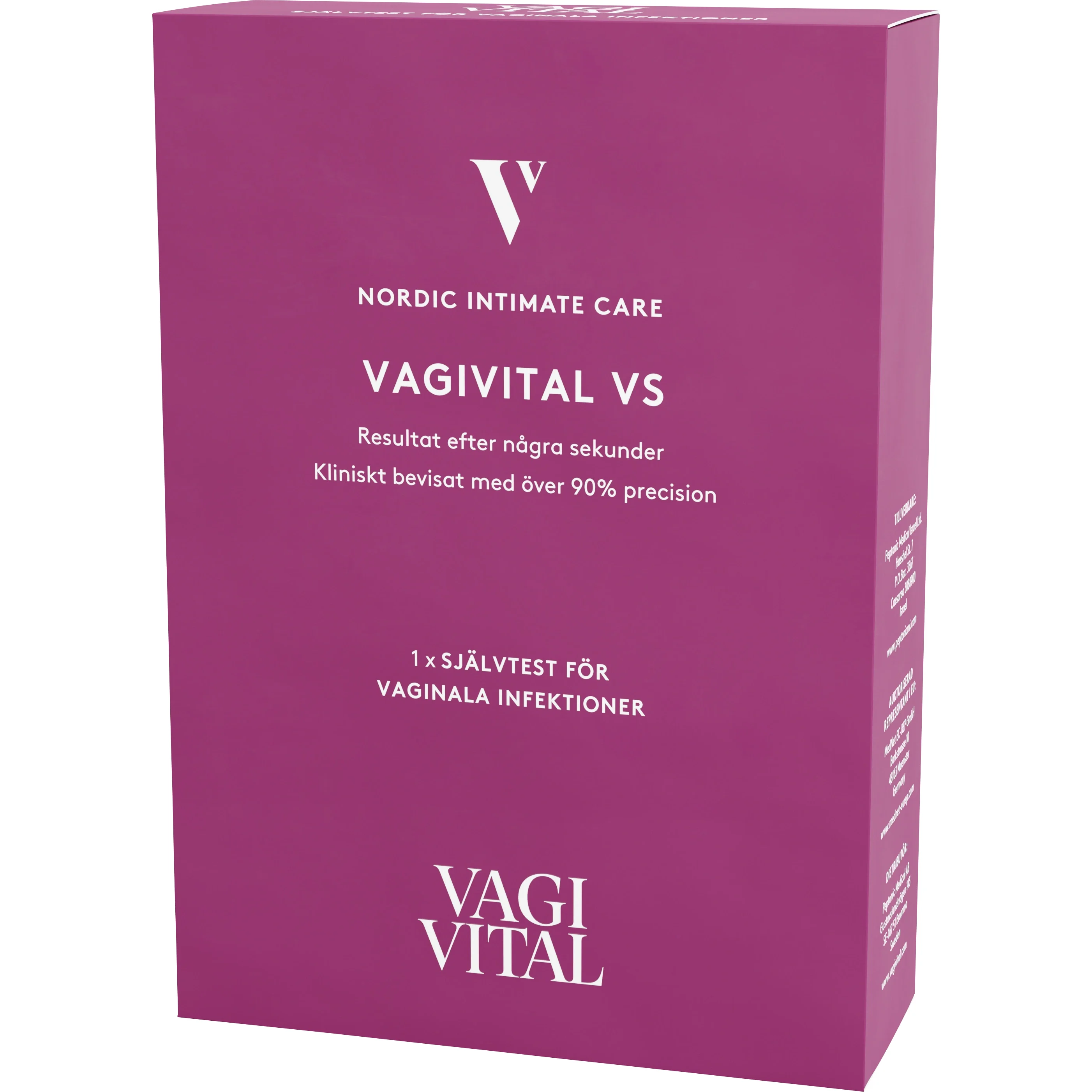 VagiVital VS Självtest för Vaginala Infektioner från VagiVital – köp hos Apotek Hjärtat