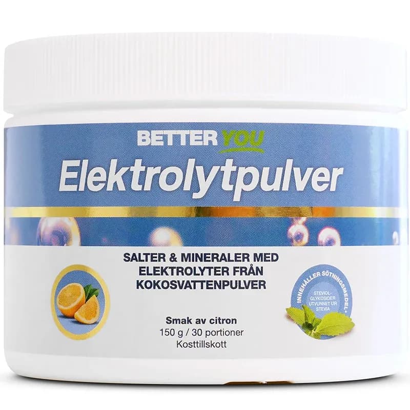 Better You Elektrolytpulver Citron 150 g från Better You – köp hos Apotek Hjärtat