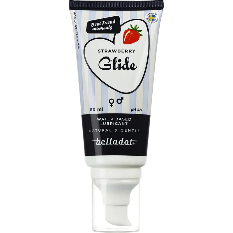Belladot Lubricant Strawberry Water Based 80 ml från Belladot – köp hos Apotek Hjärtat