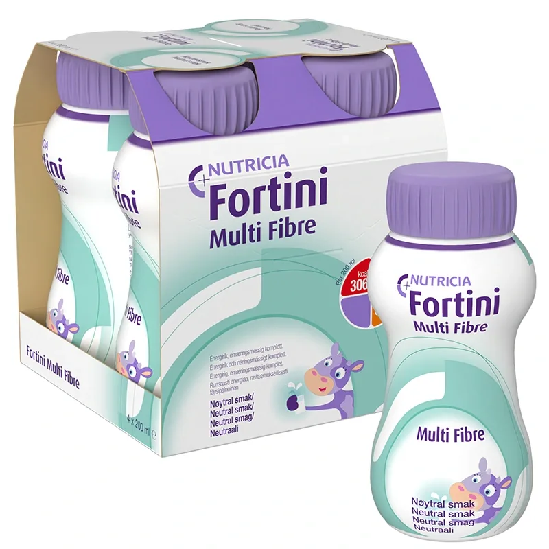 Fortini Multi Fibre neutral 4 x 200 ml från Fortini – köp hos Apotek Hjärtat
