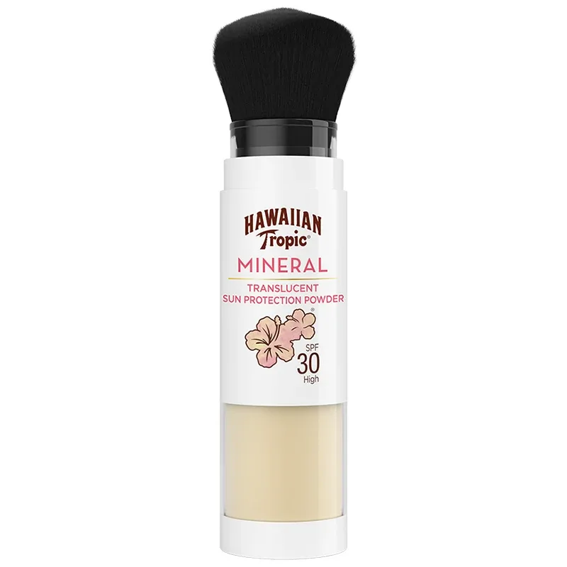 Hawaiian Tropic Mineral Protection Powder Brush SPF 30, 4 g från Hawaiian Tropic – köp hos Apotek Hjärtat