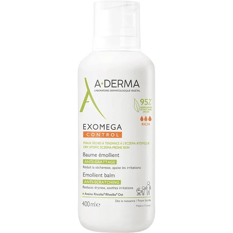 A-Derma Exomega CONTROL Balm 400 ml från A-derma – köp hos Apotek Hjärtat