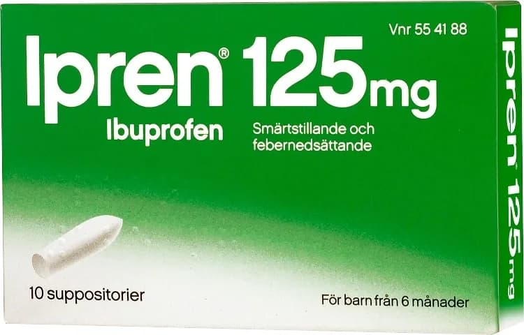 Ipren suppositorium från Ipren – köp hos Apotek Hjärtat