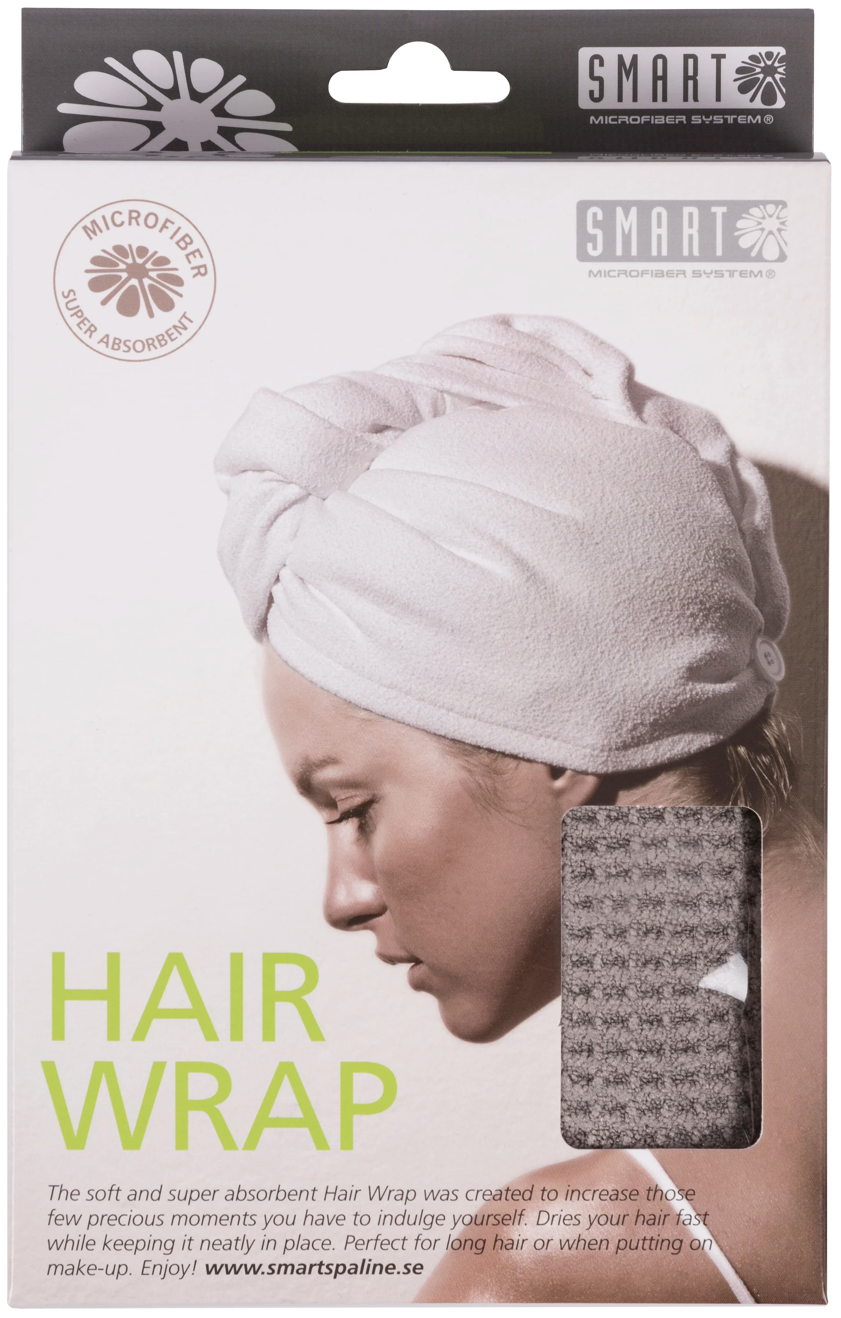 Smart Hairwrap Waffle Grey från Smart – köp hos Apotek Hjärtat