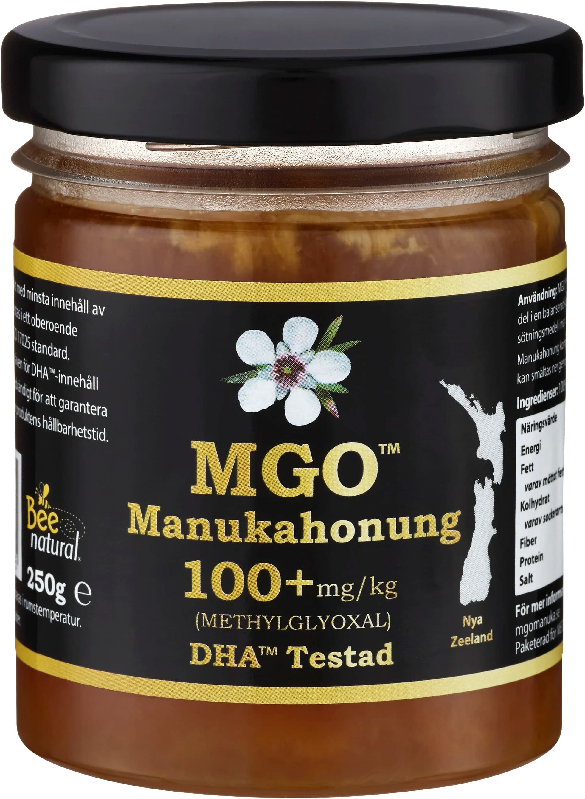 MGO Manukahonung 100+ 250 g från Mgo – köp hos Apotek Hjärtat