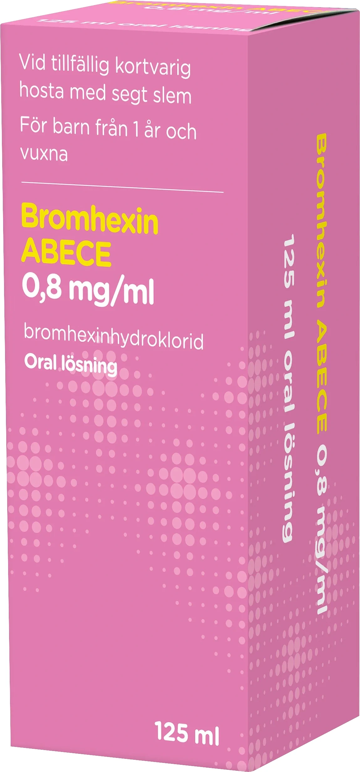 Bromhexin ABECE Oral lösning 0,8 mg/ml 125 ml från ABECE – köp hos Apotek Hjärtat