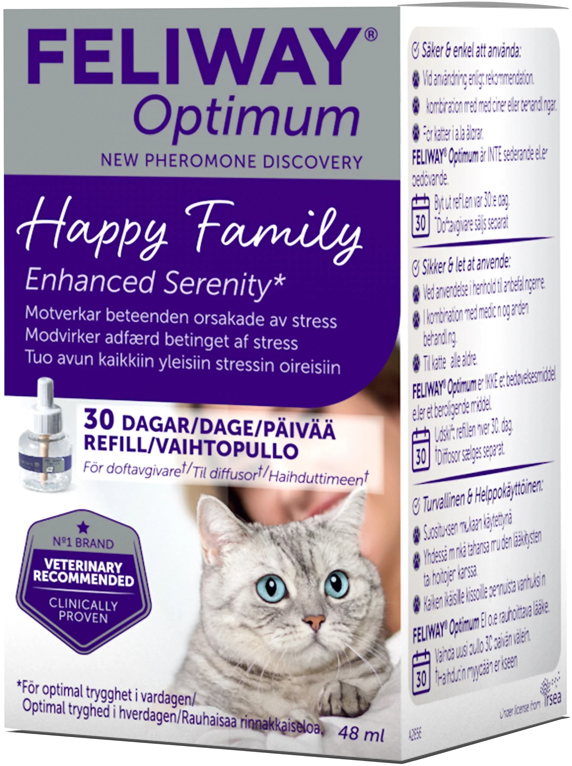 Feliway Optimum Refill 48 ml från FELIWAY – köp hos Apotek Hjärtat