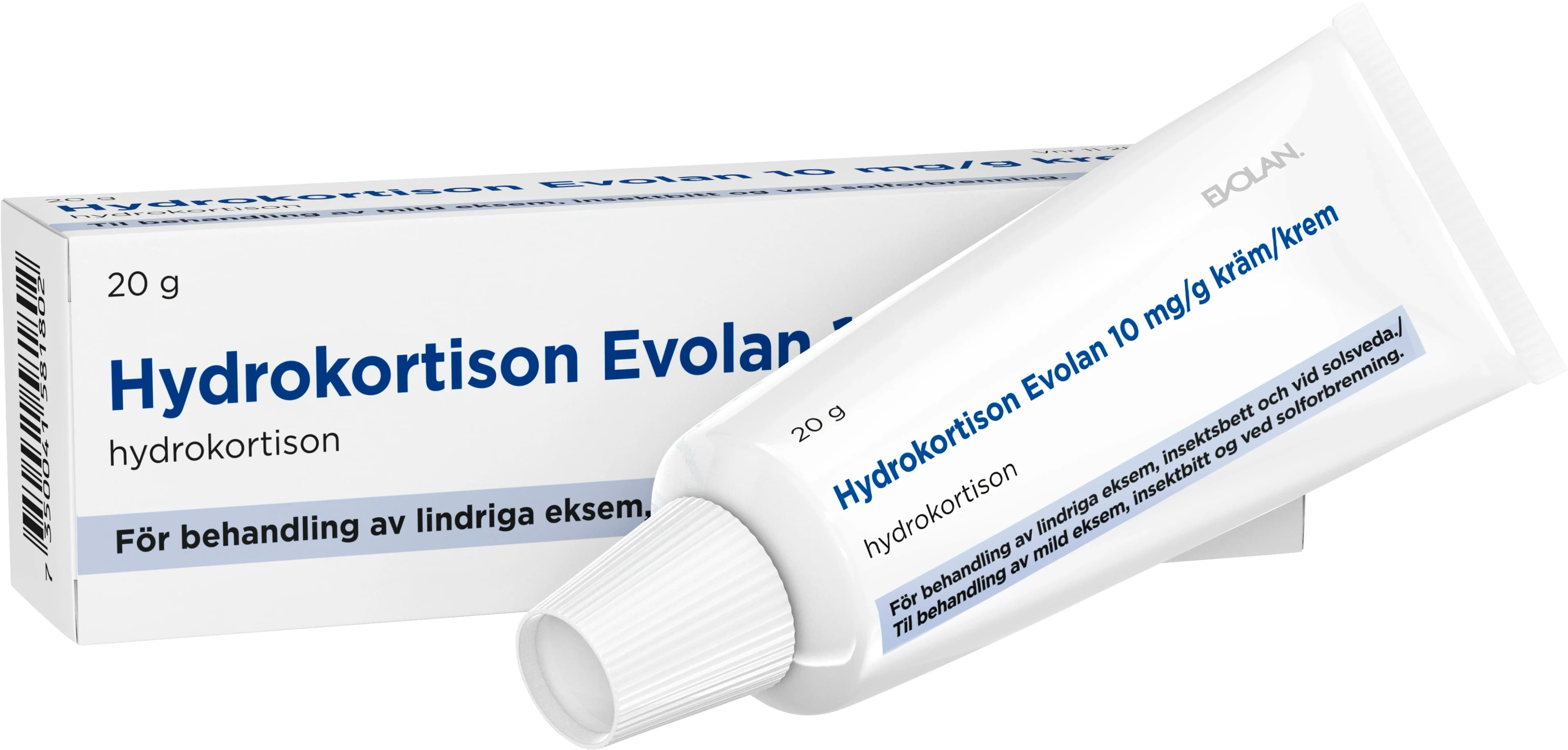 Hydrokortison Evolan 10 mg/g Kräm 20 g från Evolan – köp hos Apotek Hjärtat