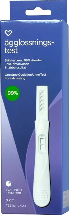 Hjärtats Ägglossningstest 7 stickor från Hjärtats – köp hos Apotek Hjärtat