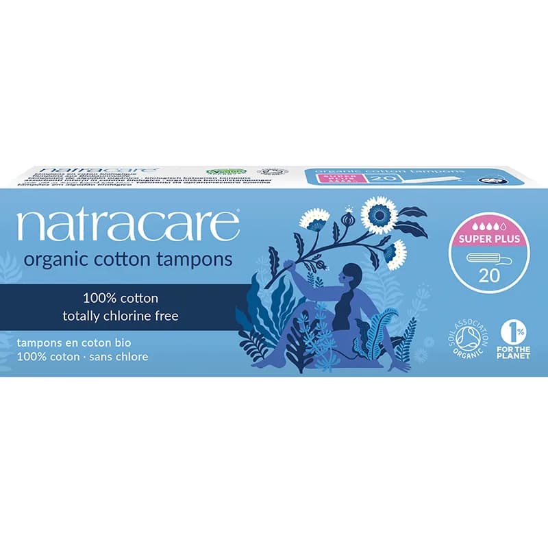 Natracare Tampong Superplus Eko 20 st från Natracare – köp hos Apotek Hjärtat