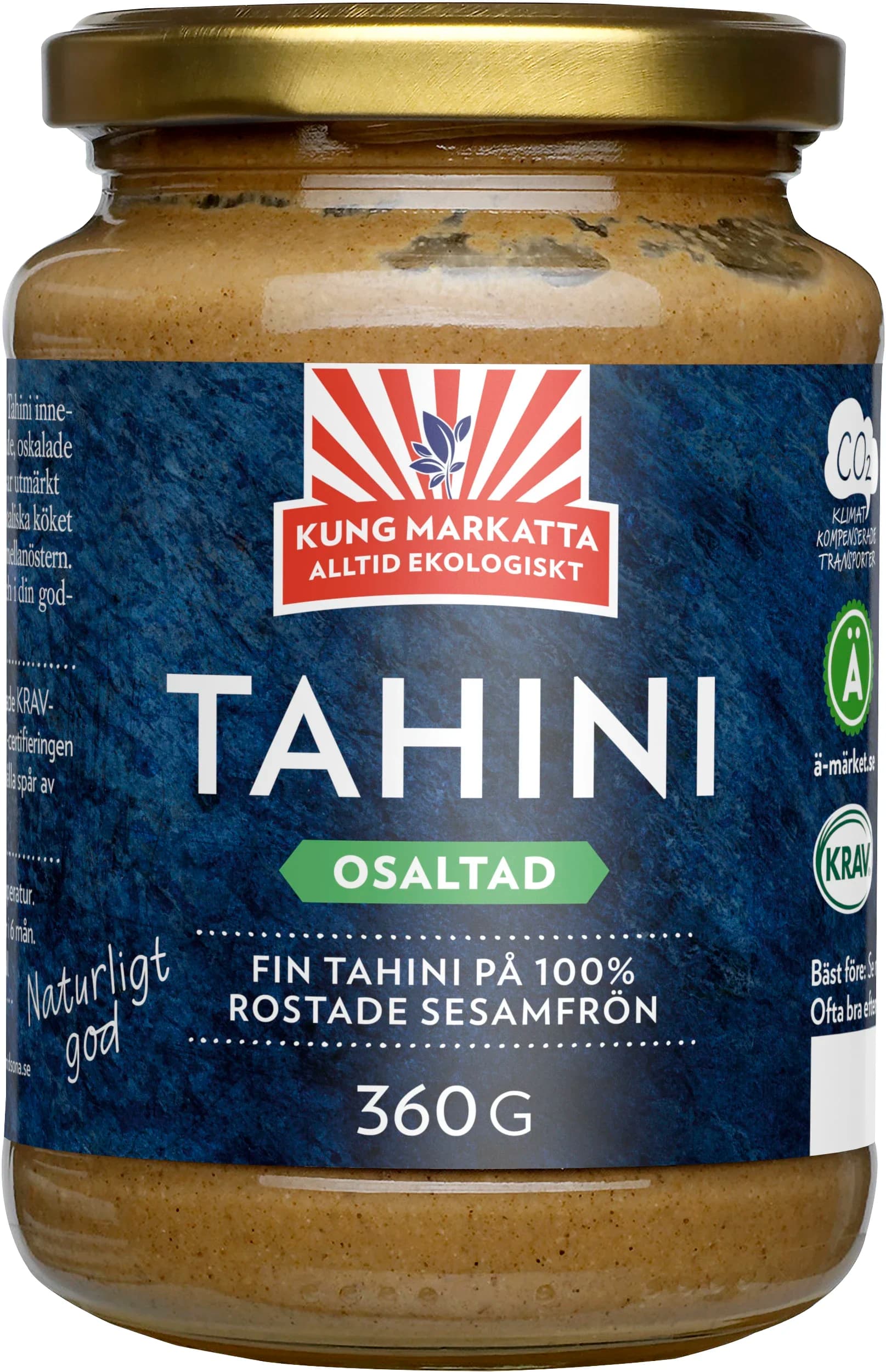 Kung Markatta Tahini Krav 360 g från Kung Markatta – köp hos Apotek Hjärtat