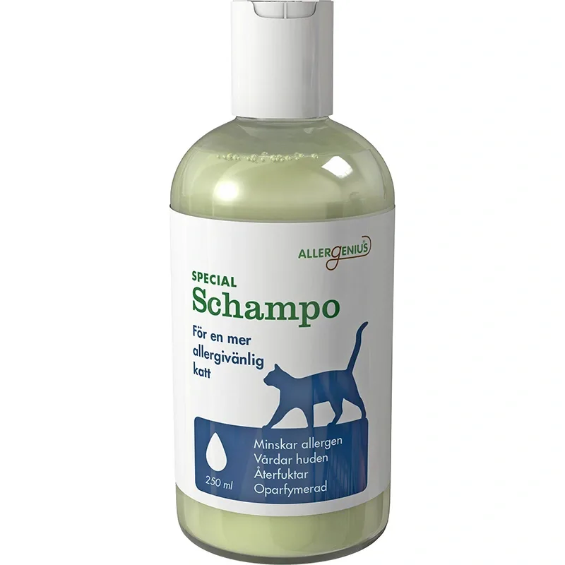 Allergenius Specialschampo Katt 250 ml från Allergenius – köp hos Apotek Hjärtat