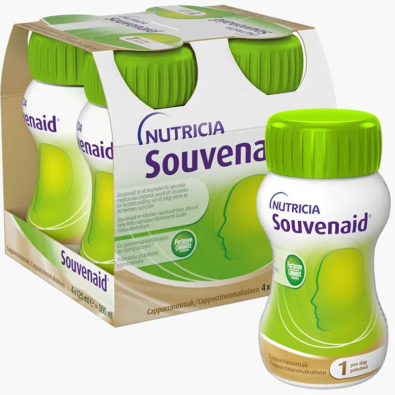 Souvenaid Cappuccino 4 x 125 ml från Souvenaid – köp hos Apotek Hjärtat