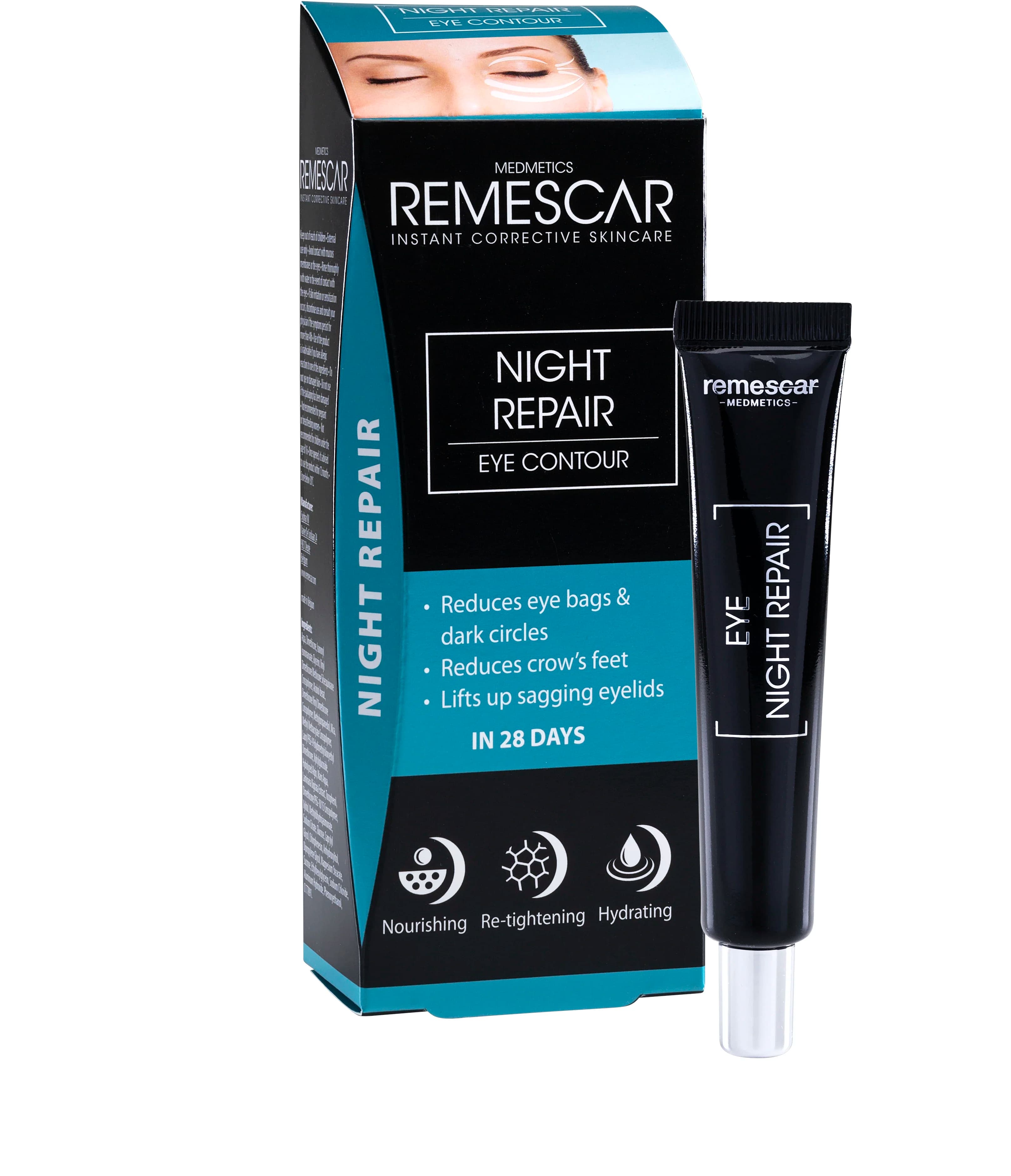 Remescar Night Repair Eye Contour Cream 20ml från Remescar – köp hos Apotek Hjärtat