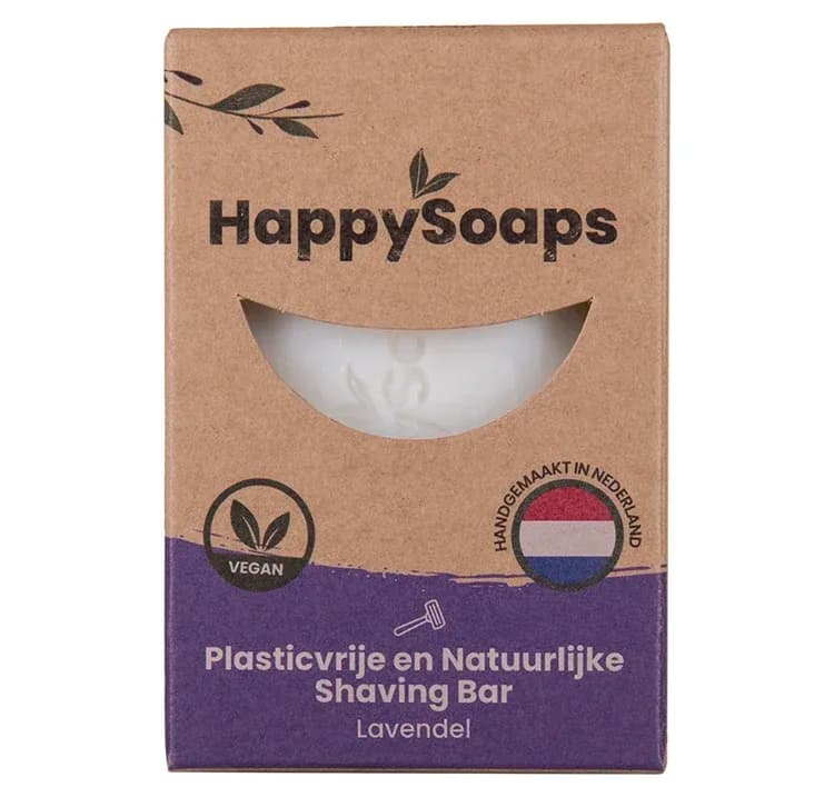 HappySoaps Shaving Bar Lavender 80 g från HappySoaps – köp hos Apotek Hjärtat