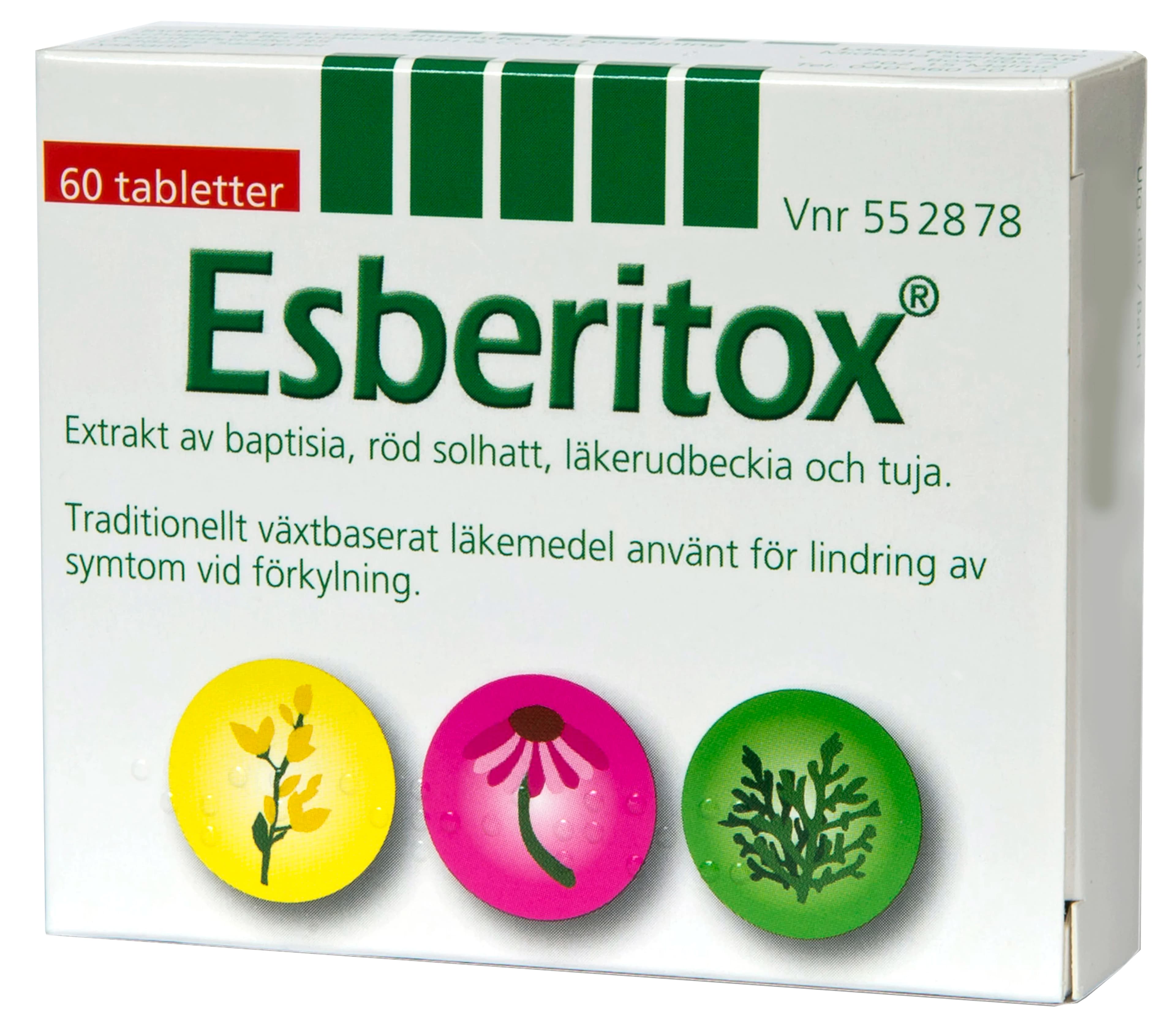 Esberitox tablett 60 st från Esberitox – köp hos Apotek Hjärtat