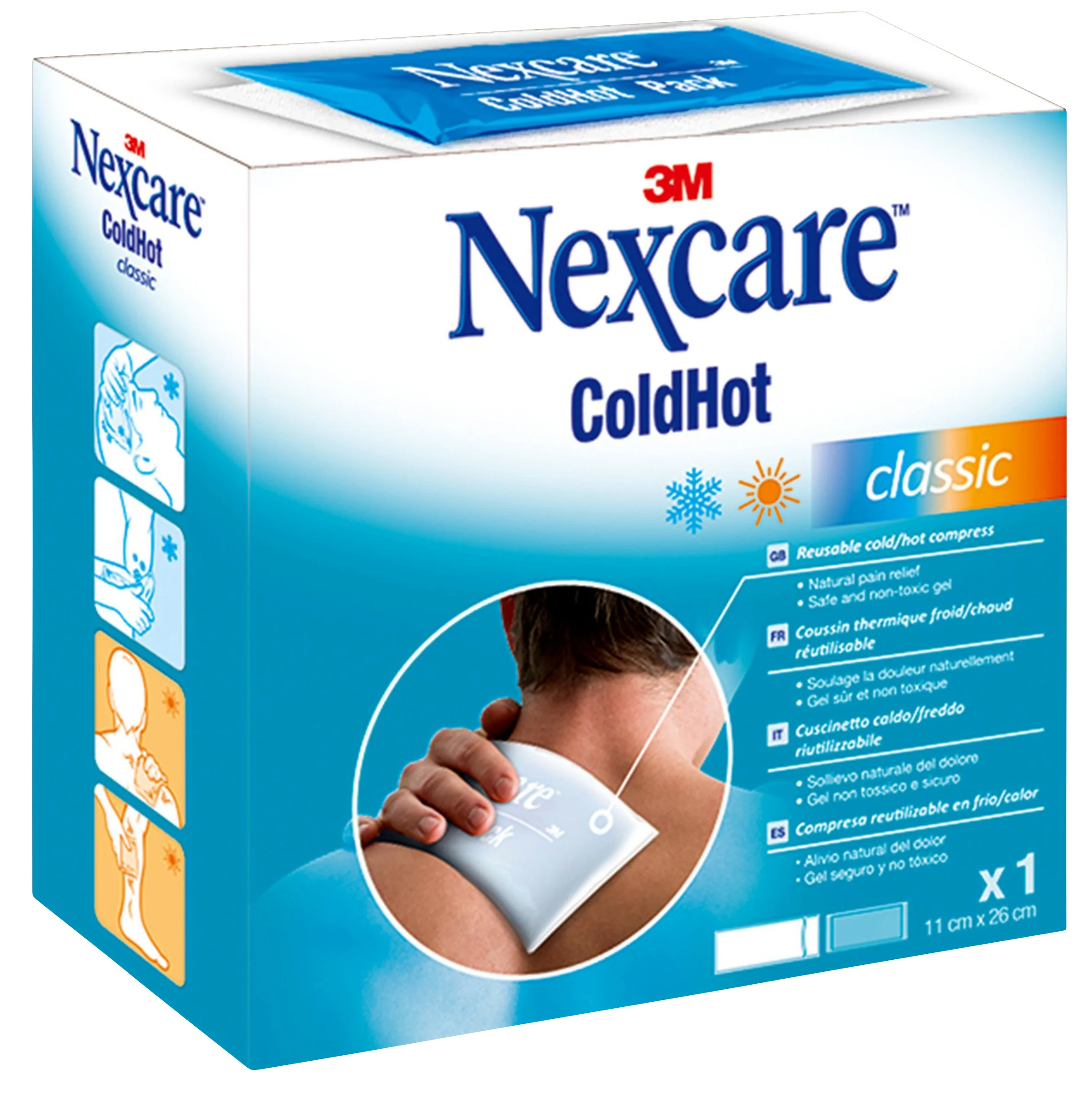 Nexcare ColdHot Geldyna Classic 26 x 11 cm från Nexcare – köp hos Apotek Hjärtat