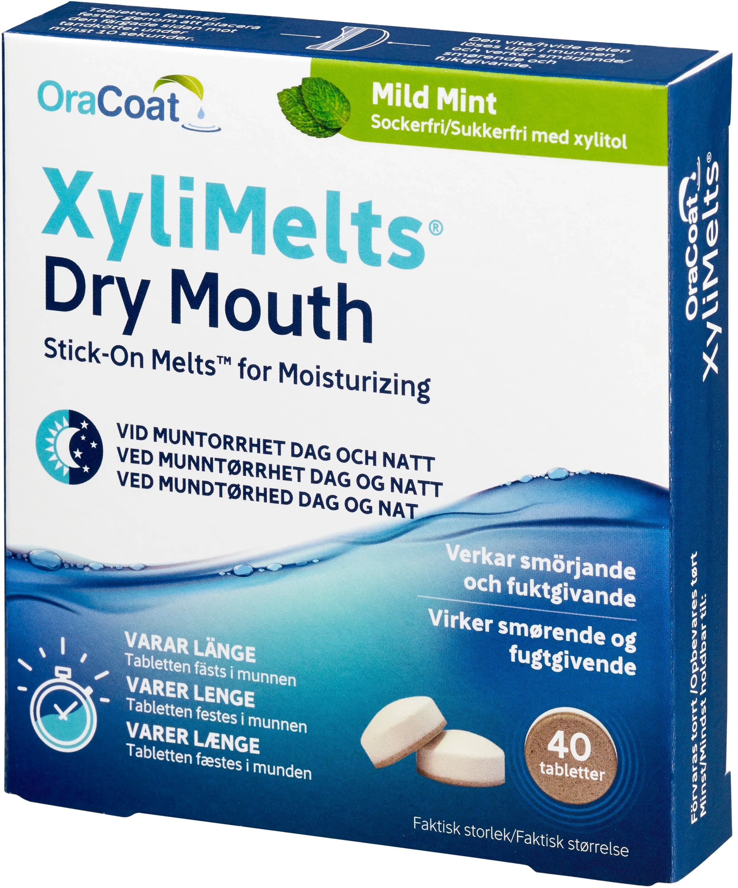 XyliMelts Munfukttablett 40 st från XyliMelts – köp hos Apotek Hjärtat