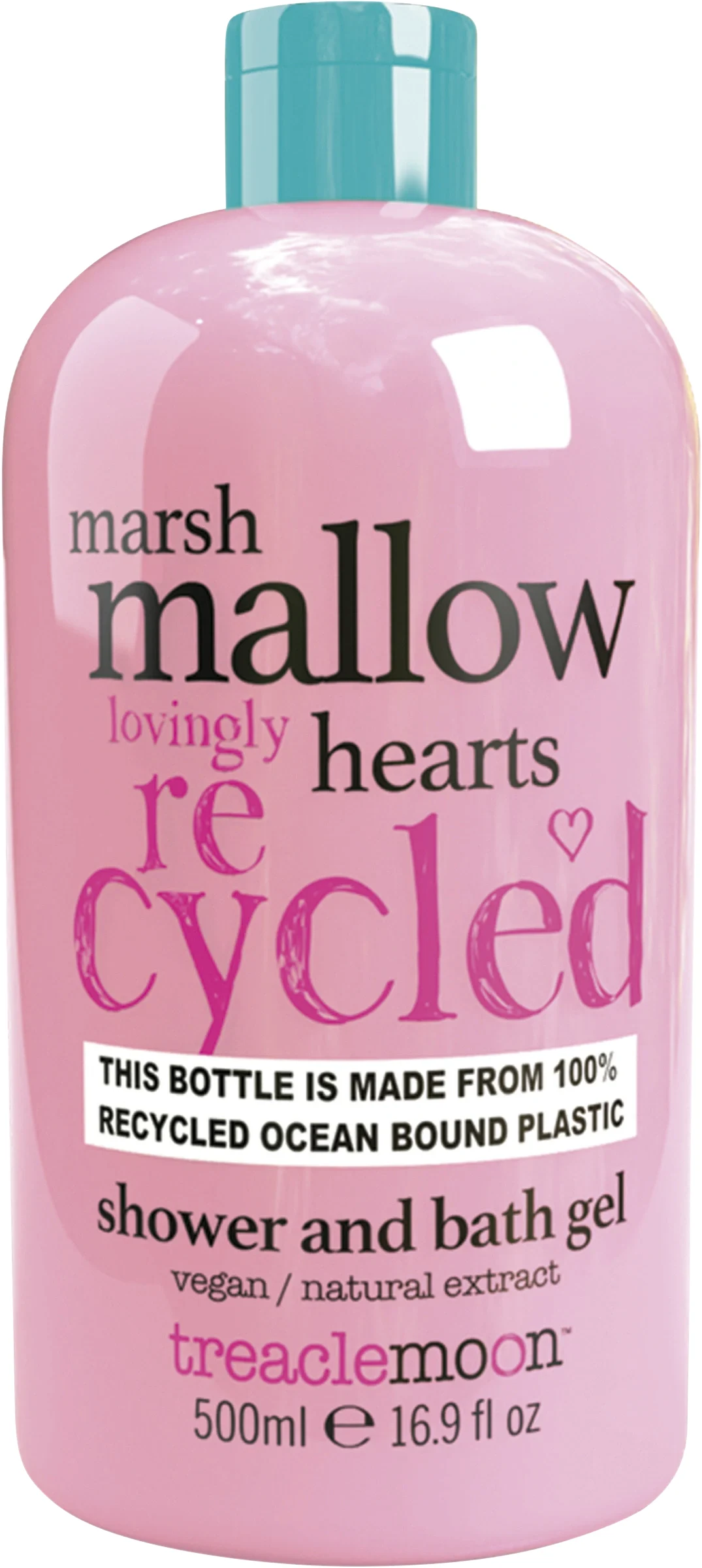 TreacleMoon Bath & Shower Gel Marsmallow Hearts 500 ml från TreacleMoon – köp hos Apotek Hjärtat