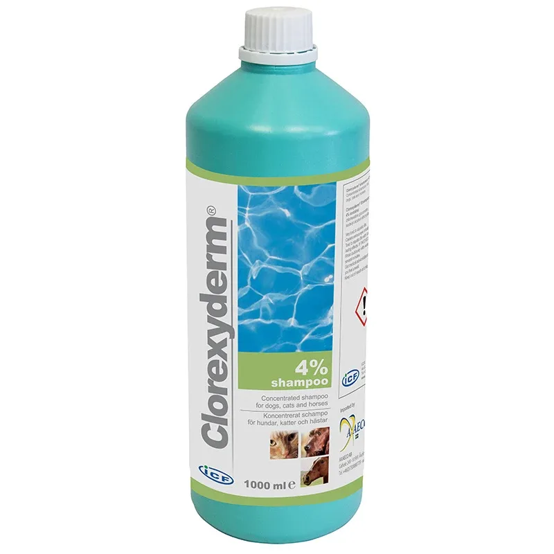 ICF Clorexyderm Shampoo 4% Koncentrerat 1000 ml från Icf – köp hos Apotek Hjärtat