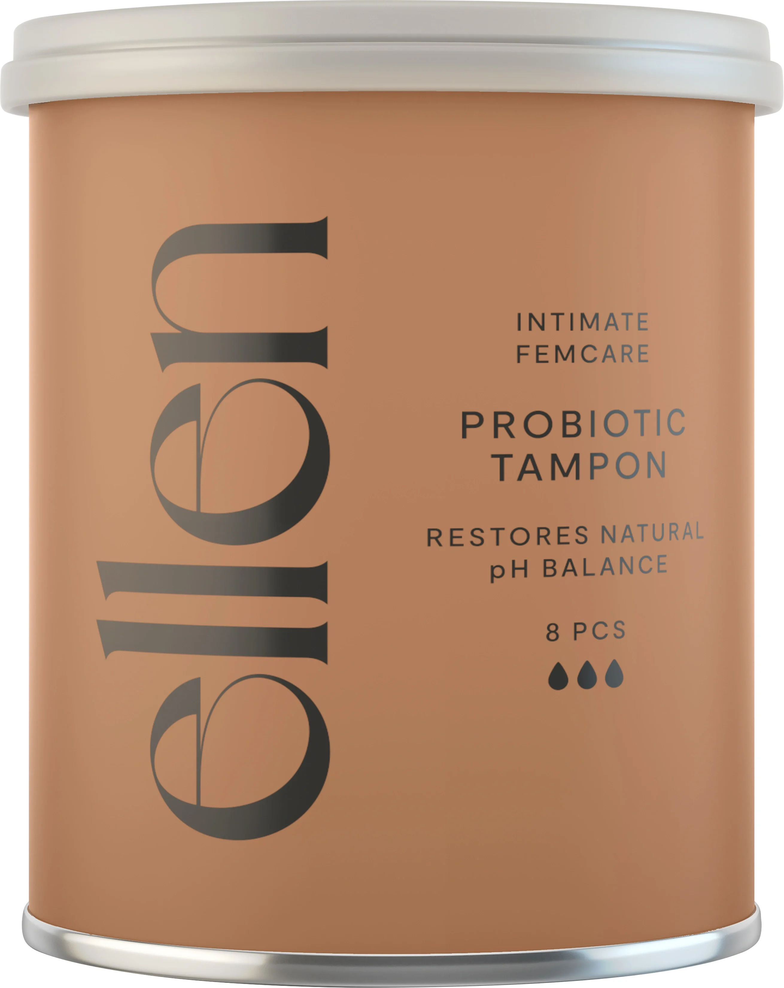 ellen Probiotic Tampon Rich 8 st från Ellen – köp hos Apotek Hjärtat