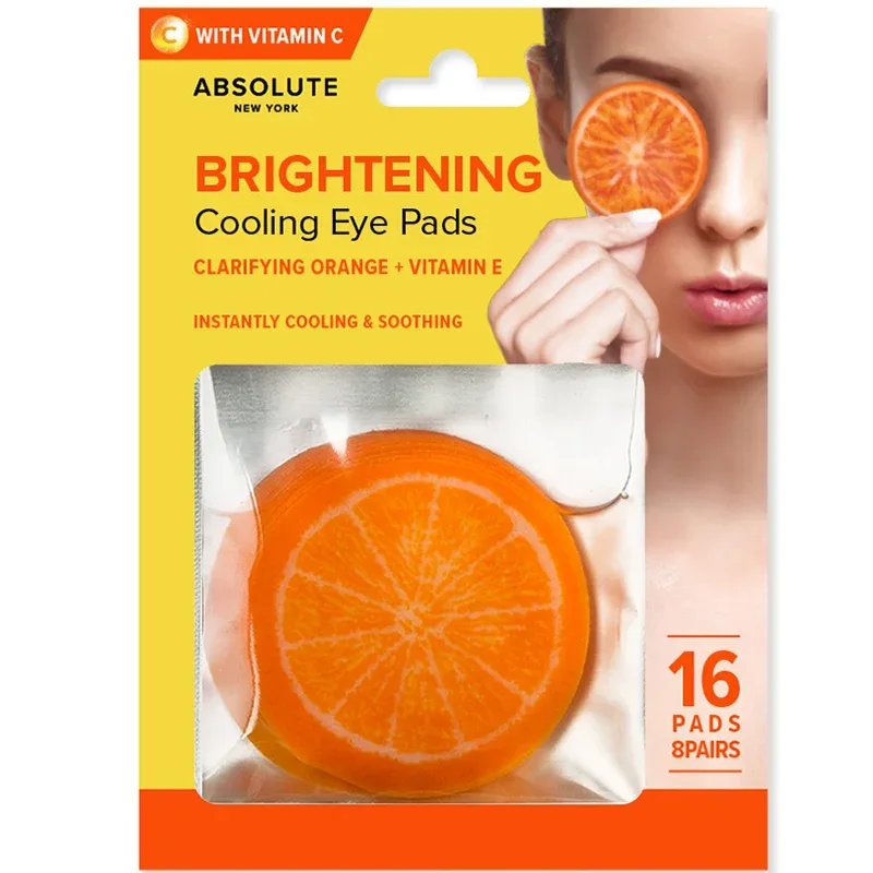 Absolute New York Brightening Eye Pad Orange 16 st från Absolute New York – köp hos Apotek Hjärtat