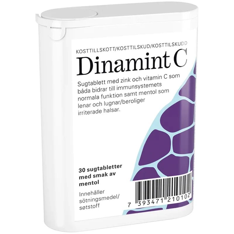 Dinamint C 30 sugtabletter från Dinamint – köp hos Apotek Hjärtat