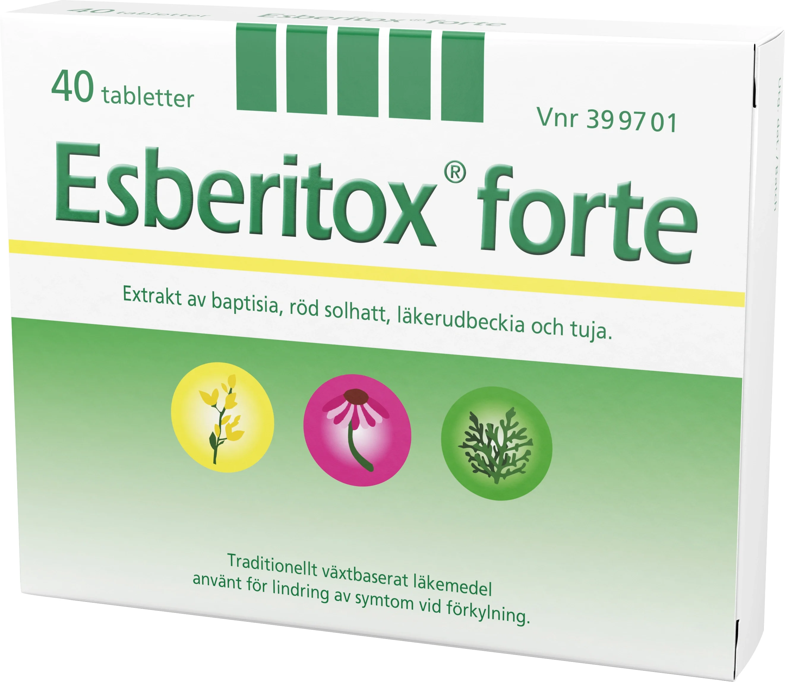Esberitox forte tablett 40 st från Esberitox – köp hos Apotek Hjärtat